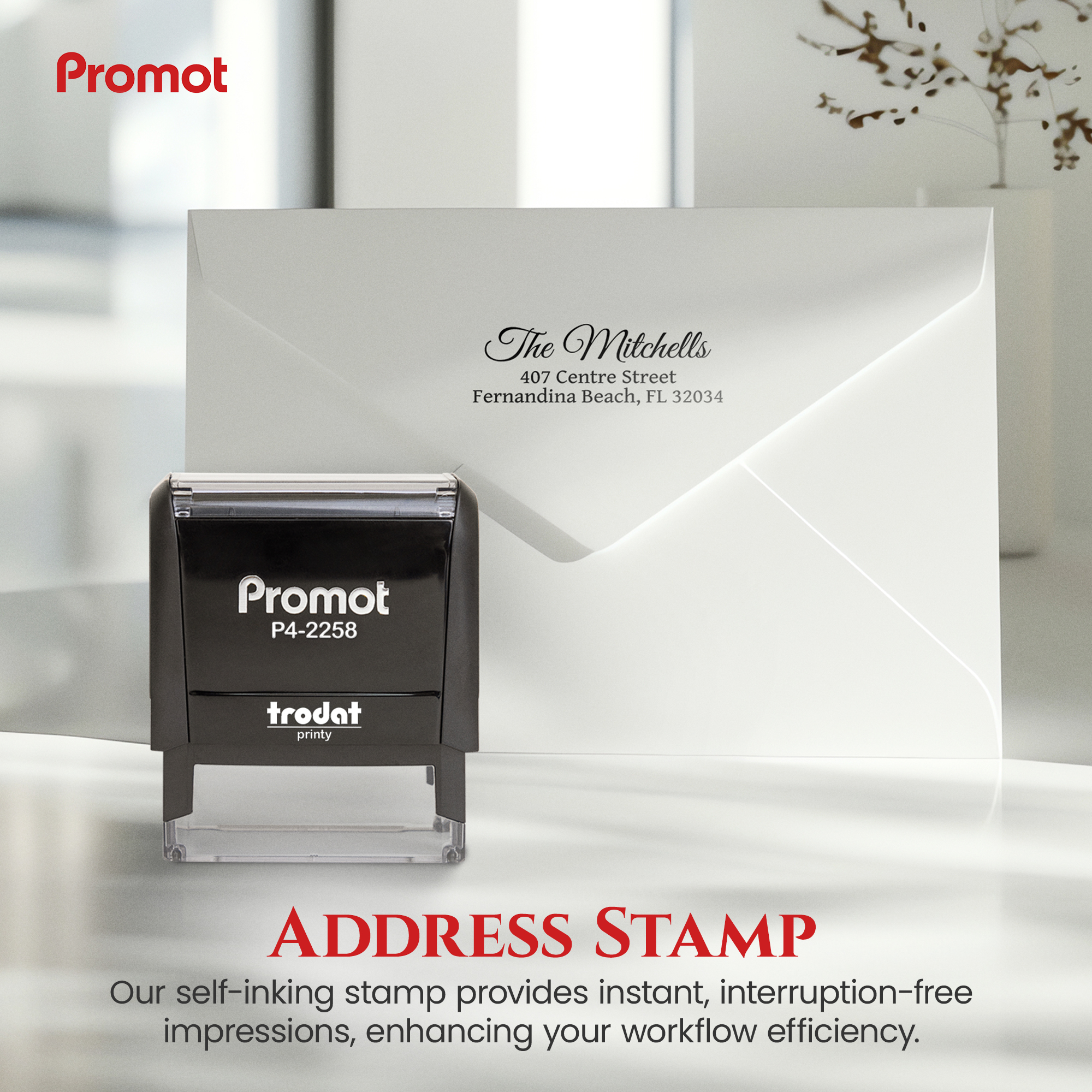 Address Stamp 3-Lines hover